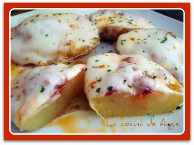 PATATAS GRATINADAS CON SOBRASADA