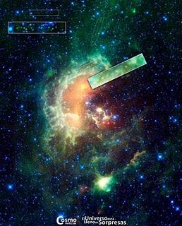 Asteroides atrapados en la Nebulosa del Renacuajo