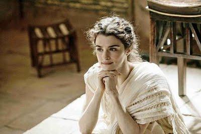 Rachel Weisz es Hipatia en Ágora, el filme de Alejandro Amenábar