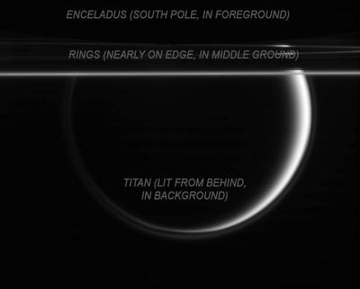 Nuevas e increíbles imágenes del último sobrevuelo de Cassini