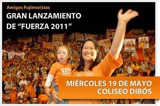 FUJIMORISMO LANZÓ FUERZA 2011