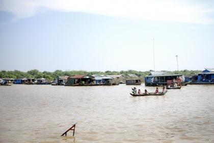 Las ciudades flotantes de Camboya