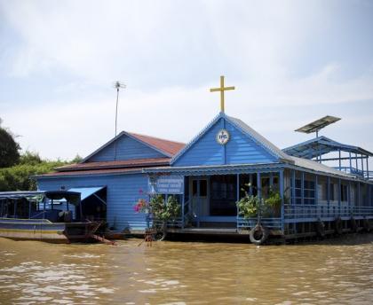 Las ciudades flotantes de Camboya