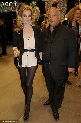Kate Moss, en la fiesta de inauguración de Topshop, en Knightsbridge, Londres