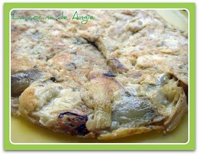 TORTILLA DE ALCACHOFA