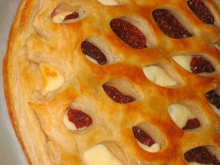 Tarta de jamon y queso