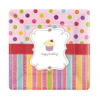 cupcake cumple plat platos cupcake cumple