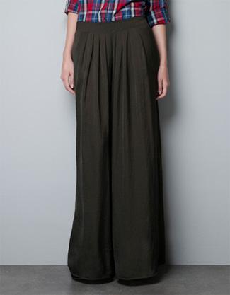 aw12 compra semana pantalon ancho zara La compra de la semana: pantalón de pata ancha