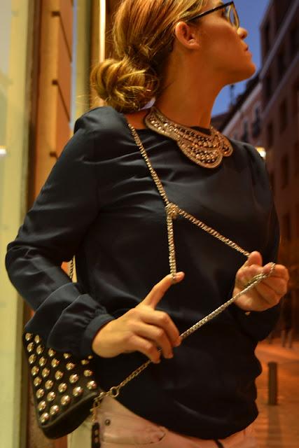 Rompiendo las reglas. Look noche.