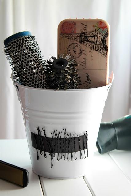 DIY Casa - Organizando las horquillas de pelo