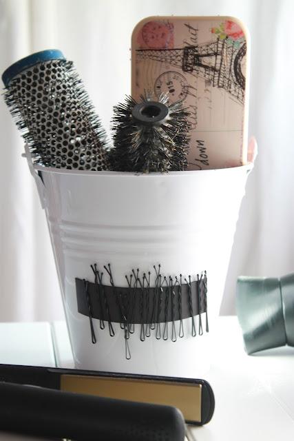 DIY Casa - Organizando las horquillas de pelo