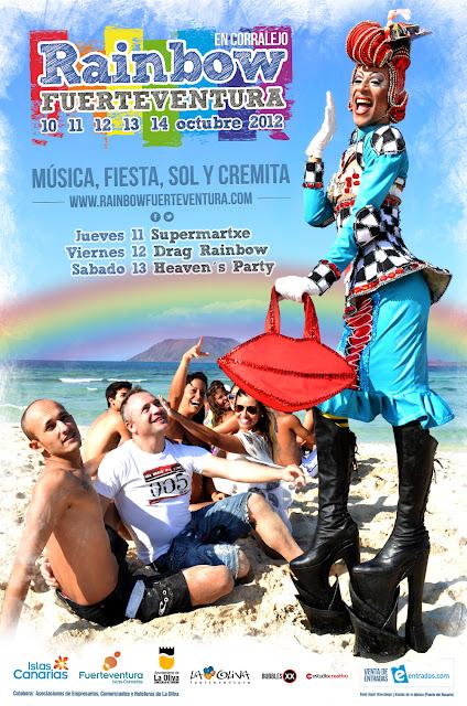 Supermartxé, Heaven y Drag Party, platos fuertes de Rainbow Fuerteventura