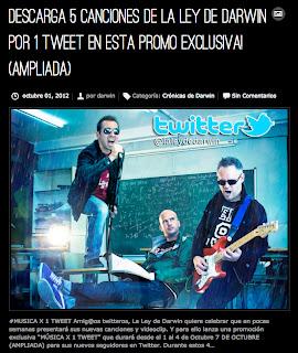 Música X 1 Tweet: Cómo promocionar a un nuevo grupo a través de Twitter