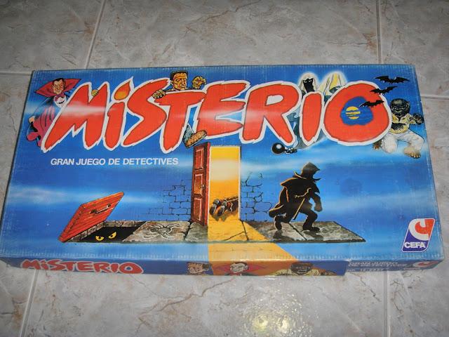 JUEGOS DE MESA MÍTICOS: MISTERIO