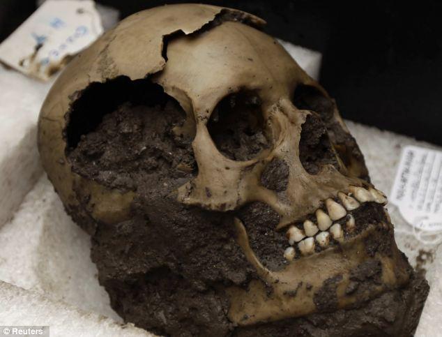 Encontrados 50 cráneos usados en sacrificios aztecas enterrados durante 500 años