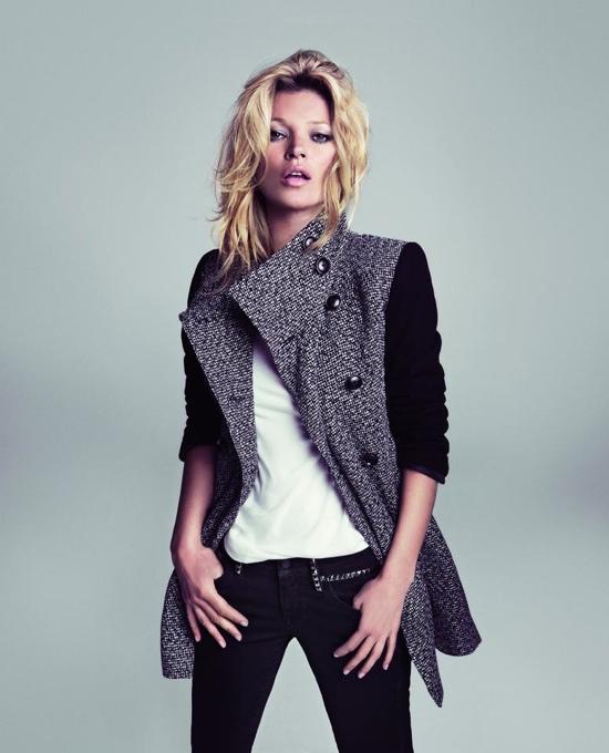 Kate Moss para Mango campaña  otoño/invierno 2012