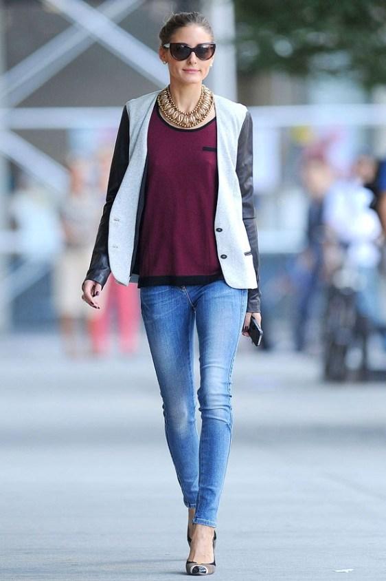 Street Chic: Olivia Palermo en NY.