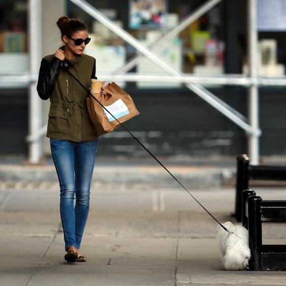 Street Chic: Olivia Palermo en NY.