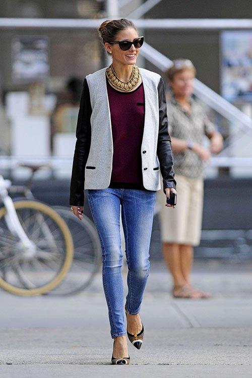 Street Chic: Olivia Palermo en NY.