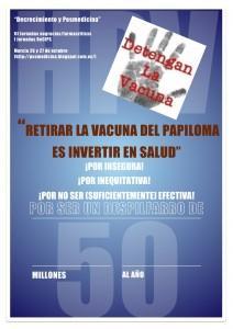 Afectadas, médicos y científicos piden la retirada de la vacuna del papiloma