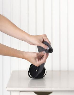 Flores negras para Halloween