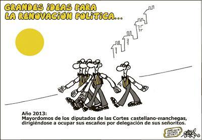 Jueces, políticos y policías.