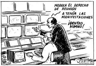 Jueces, políticos y policías.