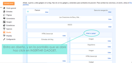Tutorial para el blog: añadir pestañas