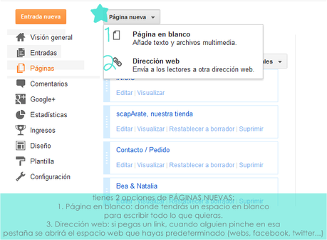 Tutorial para el blog: añadir pestañas