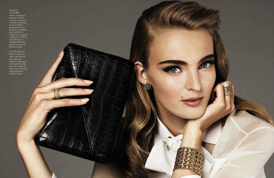 Editorial: Inpiración Leather por Vogue España.