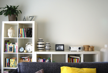 Antes y Después del salón de Lau Antes y Después del salón de Lau