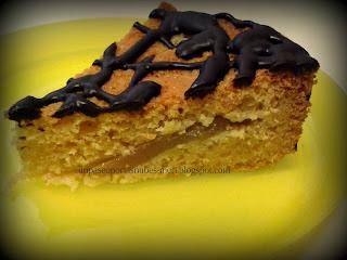 TARTA DE PERA Y CHOCOLATE