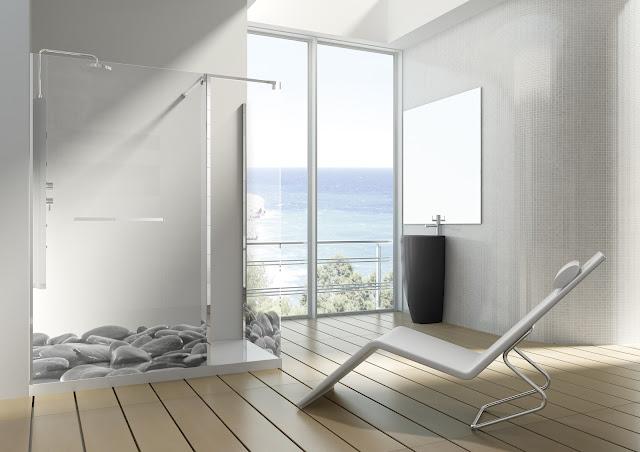 El Diseño en mayúsculas ha llegado a las mamparas de baño