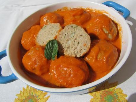 Albóndigas en salsa de verduras