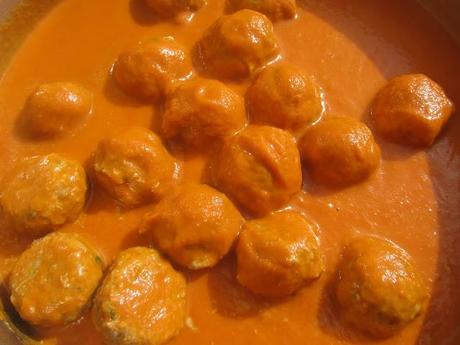 Albóndigas en salsa de verduras