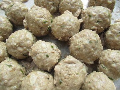 Albóndigas en salsa de verduras