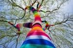 Yarn Bombing: el Street Art más ecológico y simpático