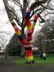 Yarn Bombing: el Street Art más ecológico y simpático