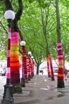 Yarn Bombing: el Street Art más ecológico y simpático