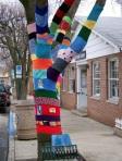 Yarn Bombing: el Street Art más ecológico y simpático