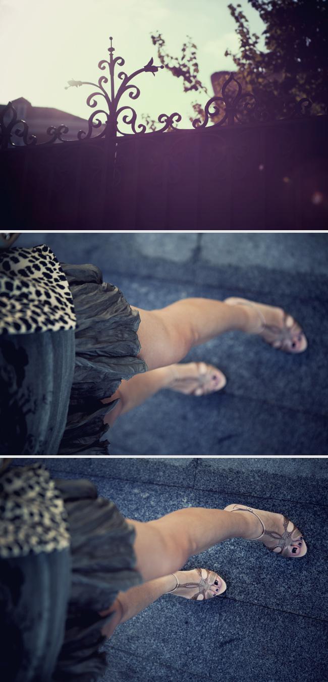 lady shorts & print jacket