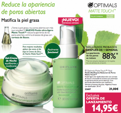 Promociones catálogo 14 Oriflame