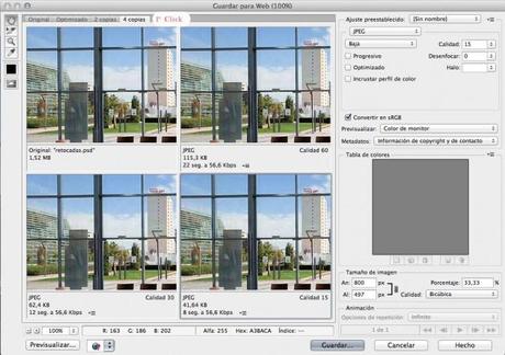 Preparar una imagen optimizada para un sitio web con Photoshop CS6