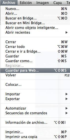 Preparar una imagen optimizada para un sitio web con Photoshop CS6