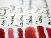 Swatch-o-rama! Todos labiales rojos