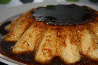 Flan de naranja