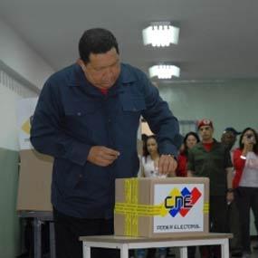 Destaca Chávez júbilo del pueblo al ejercer el voto.