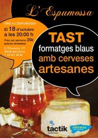 Cata de quesos azules con cervezas artesanas