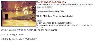 Tres orquestadores suenan gallegos