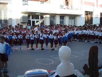 Niños sagüeros se inician como pioneros
